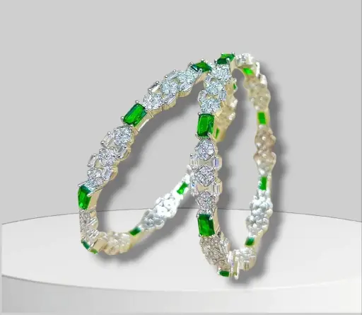 Cubic Zircon Bangles BRC190